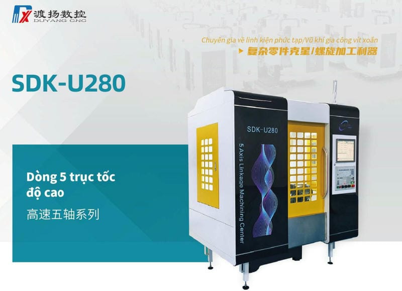 Trung Tâm Gia Công 5 Trục Skd-u280