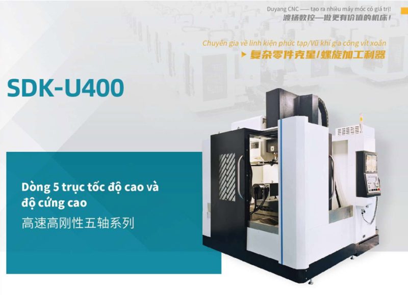 Trung Tâm Gia Công 5 Trục Skd-u400